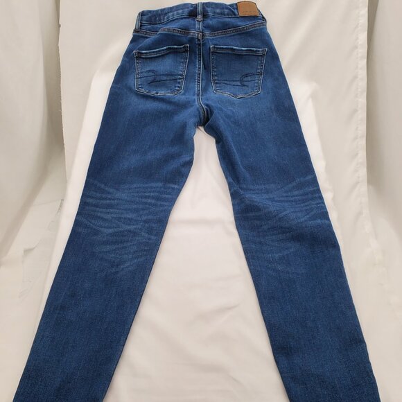 American Eagle Curvy Super Hi-Rise Jeggings! Size 4Short - Picture 3 of 8